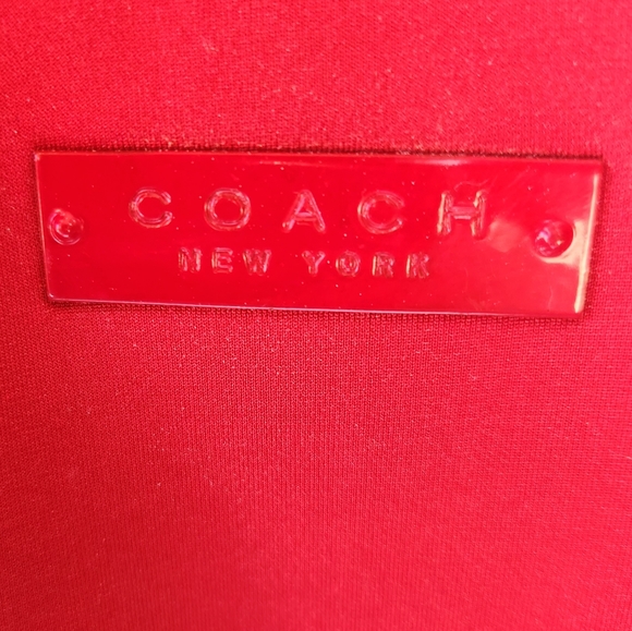 Vintage Coach Neoprene and Leather Tote - Picture 5 of 11